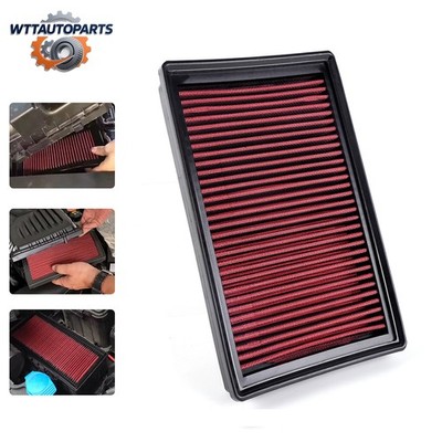 Performance Engine Air Filter 33-3005 High-Flow Washable Replace Fit for VW Golf