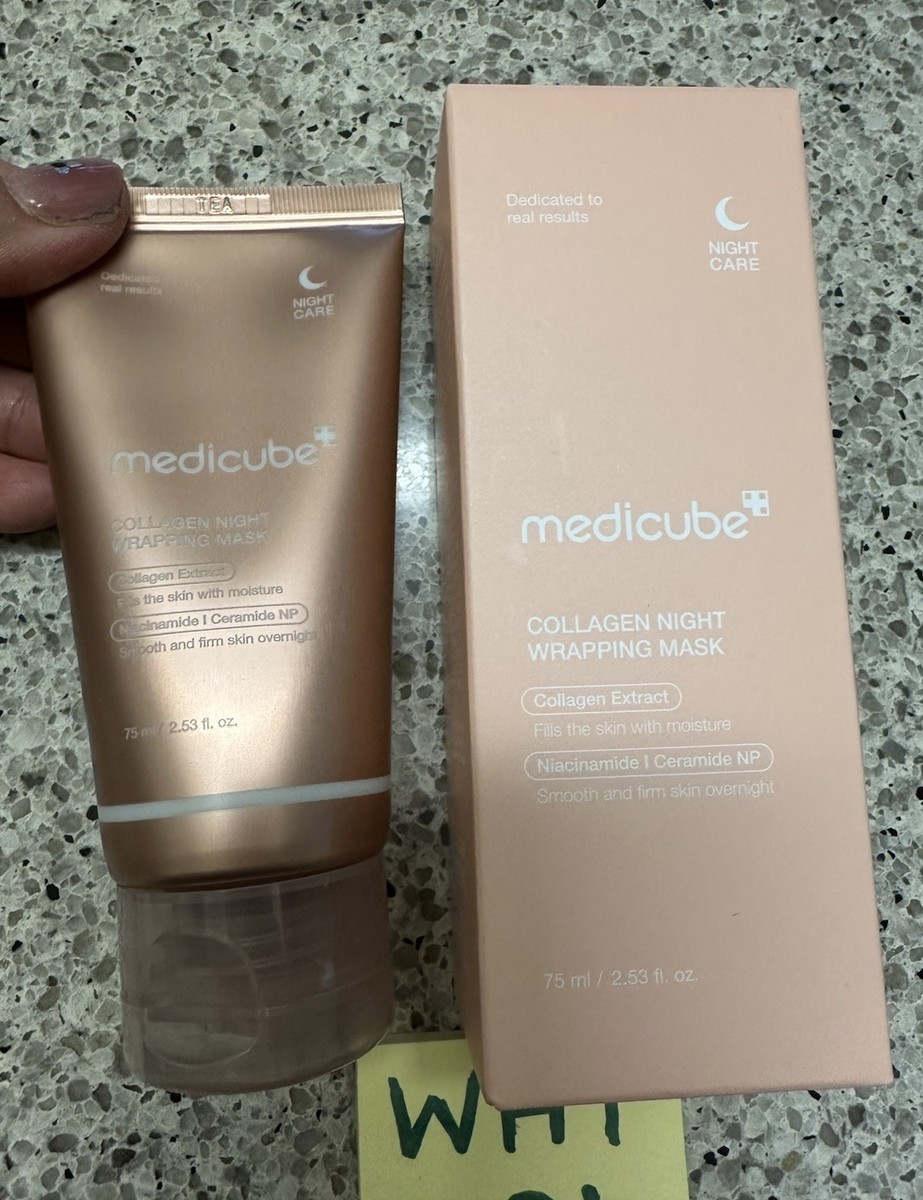 Medicube Collagen Night Wrapping Mask 2.53oz/75mL FULL SZ EXP 5