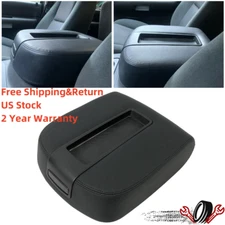 NEW Black Center Console Armrest Lid For 07-14 Tahoe Silverado GMC Yukon Sierra