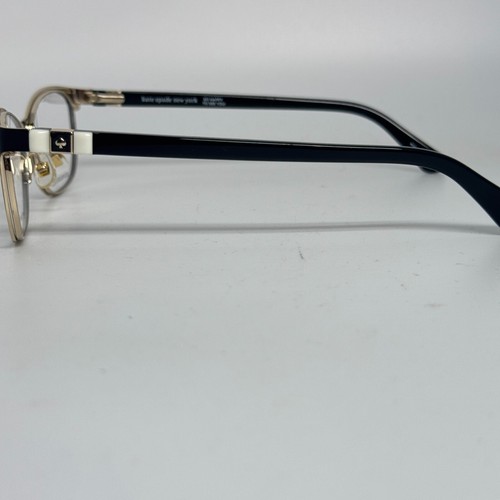 Kate Spade New York JONAE 807 53-16-140 Black/Gold Eyeglasses Frame H17044 - Picture 2 of 7