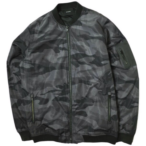 【STAMPD】☆新作☆TRAVEL BOMBER JACKET STAMPD Convoy Strap Full-Zip Bomber Jacket Men's Size 2XL