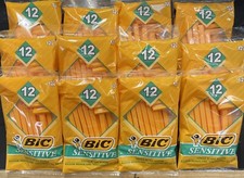 NEW 72 Packs 864 BIC Disposable Razor Single Blade Sensitive Comforting Shave