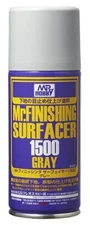 Mr. Hobby B527 Mr. Finishing Surfacer 1500 Gray Spray Paint 170ml - US