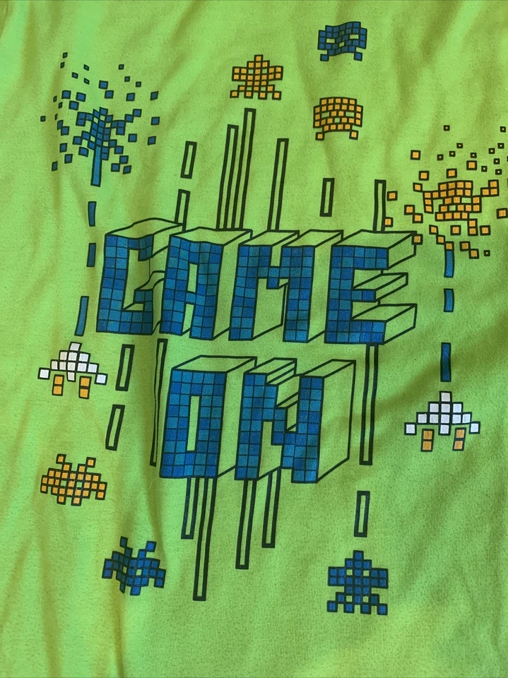 Camisa de dormir Circo Boys manga longa “Game On” tamanho XL (16) ~ RARAMENTE USADA - Imagem 2 de 4