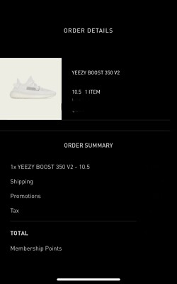 Adidas Yeezy Boost 350 V2 Bone  Men's  10.5  DS With Box
