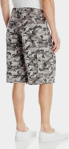 Pantalones cortos cargo Life is Good camuflados para hombre nuevos con etiquetas - Imagen 2 de 7