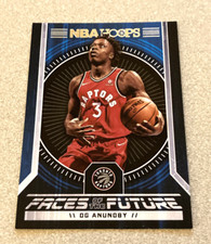 2017-18 Panini Hoops Faces Of The Future #15 OG Anunoby Toronto Raptors