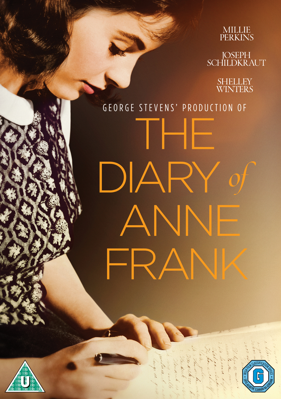 The Diary Of Anne Frank (DVD) Douglas Spencer Ed Wynn Millie Perkins Diane Baker