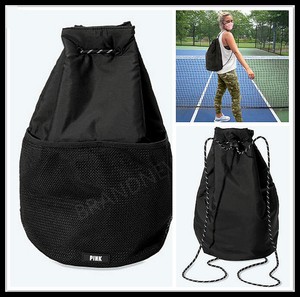 victoria's secret pink drawstring backpack