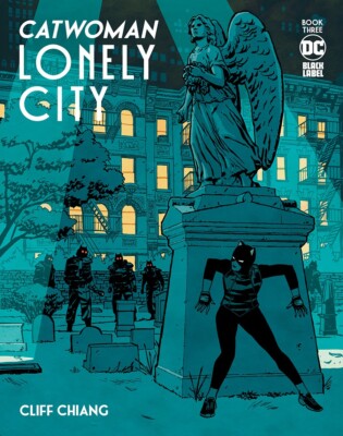 Catwoman Lonely City #3 Cliff Chiang Cover  DC Black Label