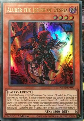 ALUBER THE JESTER OF DESPIA *** 1ST EDITION ULTRA RARE GFP2-EN097