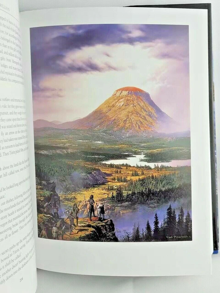 THE SILMARILLION by J.R.R. TOLKIEN Illustrated Ted Nasmith Hardcover *New* Foto 2 de 4