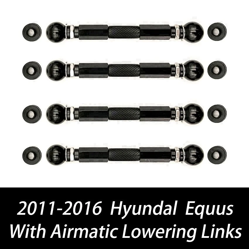 For Hyundai Equus Adjustable Lowered Links Airmatic Suspension Kit Module Rods - Изображение 2 из 4