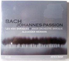 Arion Orchestre Baroques - BACH: JOHANNES PASSION (CD, 2012) >SEALED<