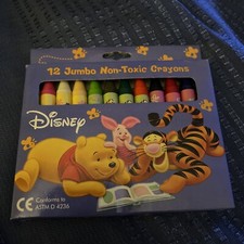BNB / Original / Disney / 12 jumbo non toxic crayons / Wide
