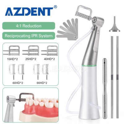 #ad Dental 4:1 Reduction IPR Contra Angle Handpiece Interproximal Stripping Gauge $58.99