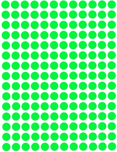 Royal Green Small Round Labels ~1/4 Inch 8 mm Tiny Circle Stickers (0.8 cm) - Picture 22 of 29