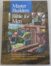 Master Builders - Bible for Men - NIV - hardcover