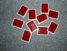 10 x Ersatz Klebeplättchen  für Navi / Antennen Ford Innenspiegel