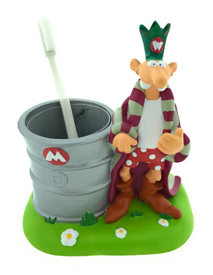 WERNER BRÖSEL Sammelfigur Achterbahn Geschenk Sammlerstück Stifthalter König 