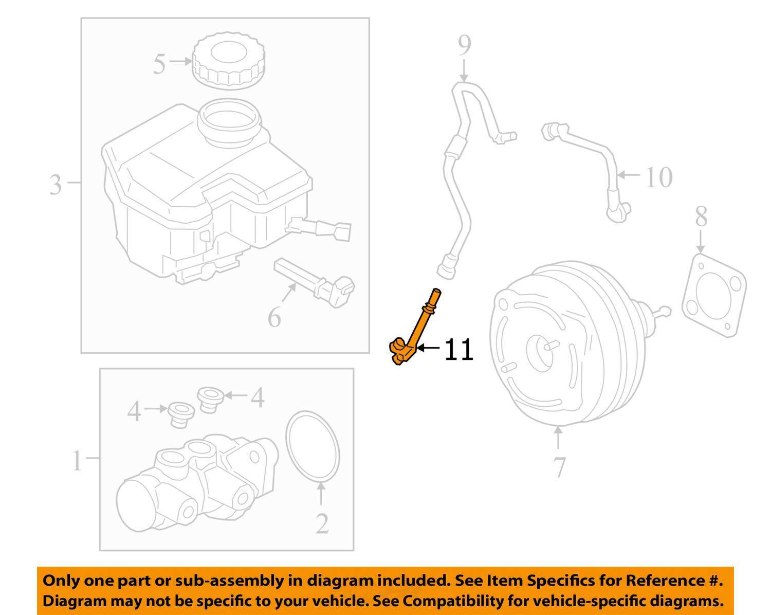 BMW 1 F20 Vacuum Line Non-return Valve 11667620923 7620923 OEM for 