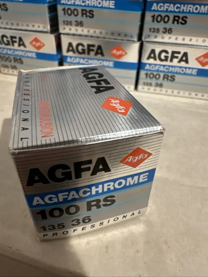9x rolls Agfa 100 RS, 36 exposures 35mm expired film, Color reversal, film. - Image 4 of 4