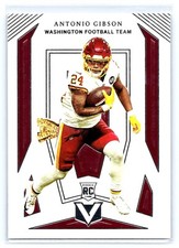 2020 Panini Chronicles Vertex Football #V-9 Antonio Gibson RC Washington