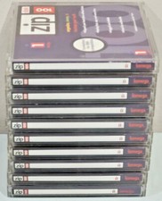 Iomega Zip disks 100 mb Lot of 9 Formatted for IBM-compatibles Organize Backup