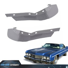 Front Bumper Fillers Fender Panel Set For 1973 Chevrolet Caprice Impala L R