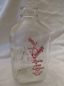 1 2 gallon milk bottles