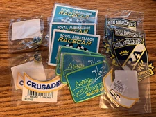 RA Royal Ambassadors Various Membership Pins, Patches Badges NEW