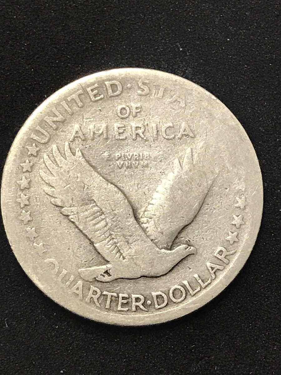 ●ON POINT PART ONE Dateless 1917-S Type 1 Standing Liberty Quarter. Free