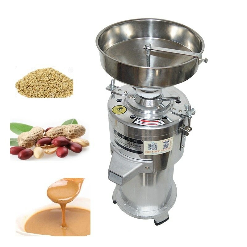 Commercial Sesame Peanut Grinding Miller Pistachio Stuff Grinder Pulping Machine