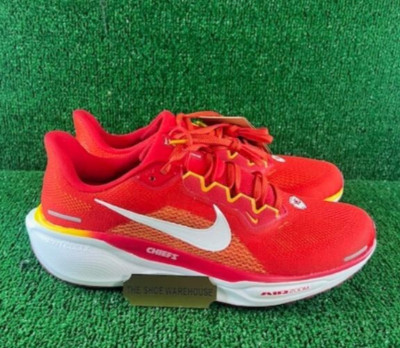 Nike Air Zoom Pegasus 41 Kansas City Chief Running Shoes FZ5079-600 Size 13