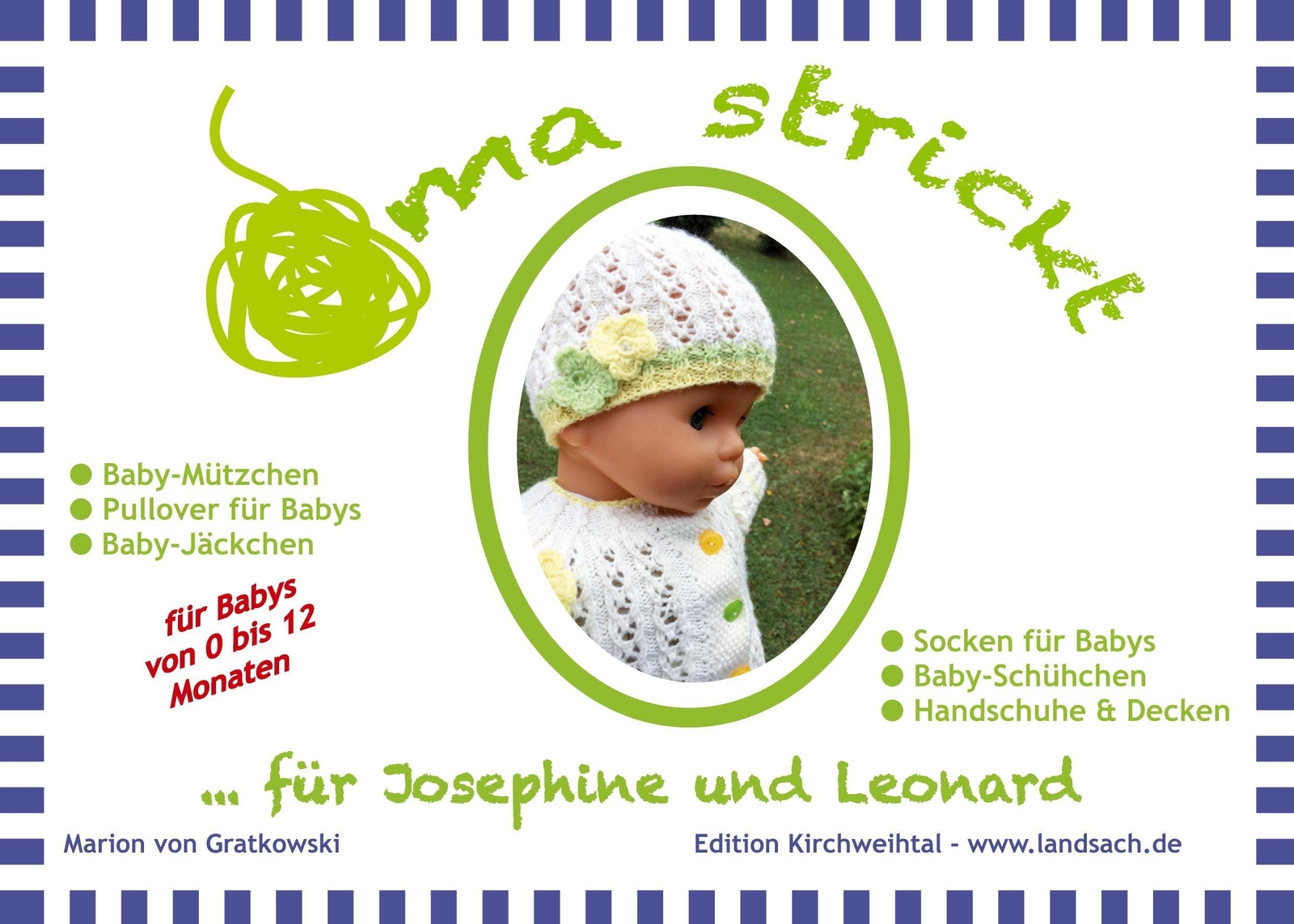 Marion Von Gratkowski | Oma Strickt Für Josephine Und Leonard |