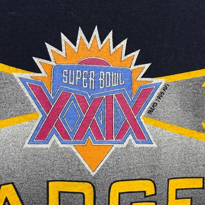 新品 スーパーボウルXXIX 記念Tシャツ　アメリカサイズＬ VINTAGE 1995 SUPER BOWL XXIX T-SHIRT - メルカリ