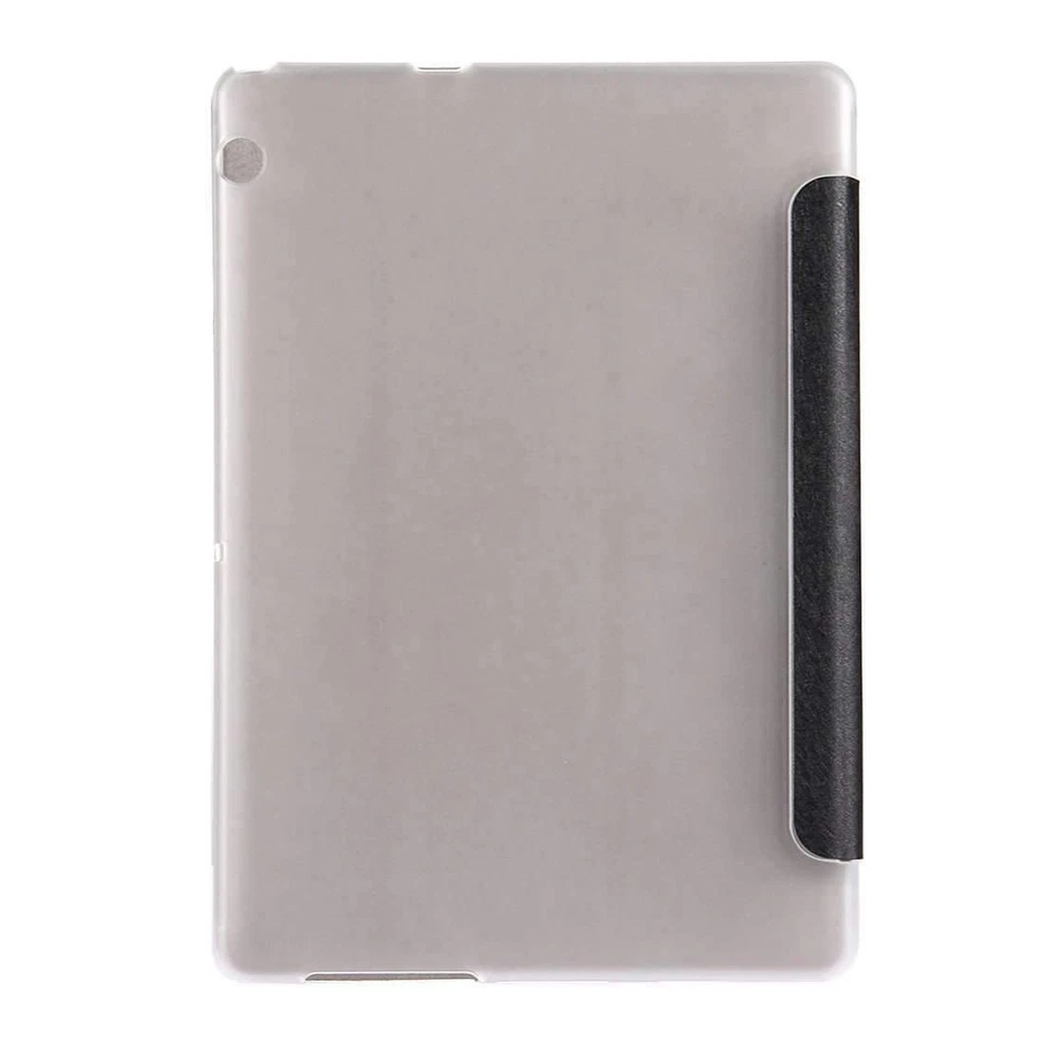 For Huawei MediaPad T3 10 9.6 inch 3-folding Folio PU Leather Stand Case Cover - Image 4 of 4
