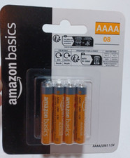 AAAA 3 Packs of Eight Batteries Amazon Basics...