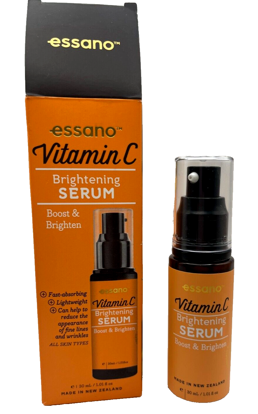 Essano Vitamin C Brightening Serum Boost & Brighten 1.01 fl oz/30 mL