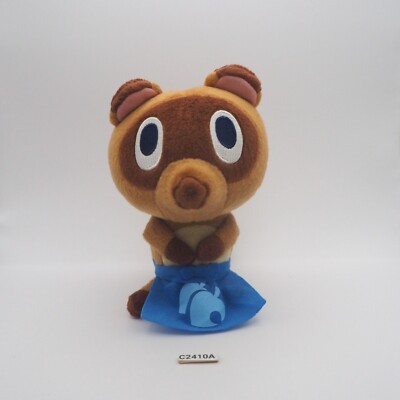 Animal Crossing C2410A Tom Nook NO TUSHTAG Plush 6'' Stuffed Toy Doll Japan