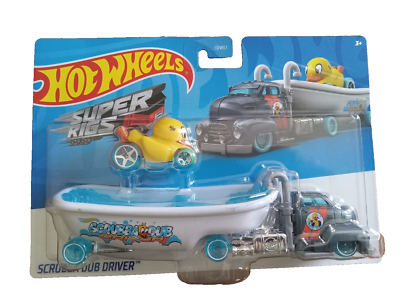 2024 Hot Wheels SUPER RIGS SCRUBBA DUB DRIVER Rubber Duck