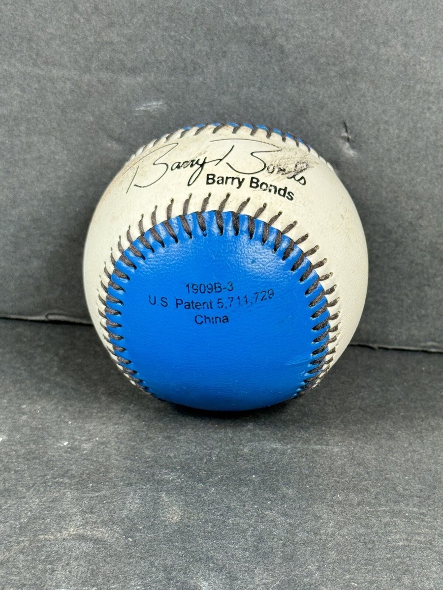 Vintage Barry Bonds Soft-Strike Ball - Franklin Baseball - Blue