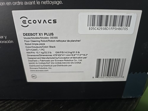 Ecovacs Deebot X1 Plus Saug- und Wischroboter-Kombination mit Selbstentleerstation - Bild 6 von 6
