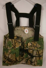 Ideal Men's Skyline Apparition Green Camouflage H-Back Turkey Vest S/M 507D 2063