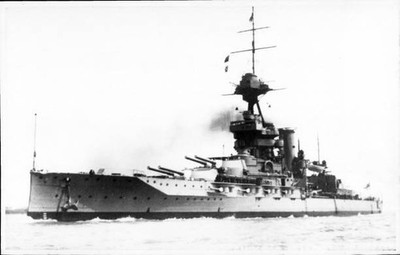 British Royal Navy Battleship Hms Emperor Of India Shipping Naval Old Photo