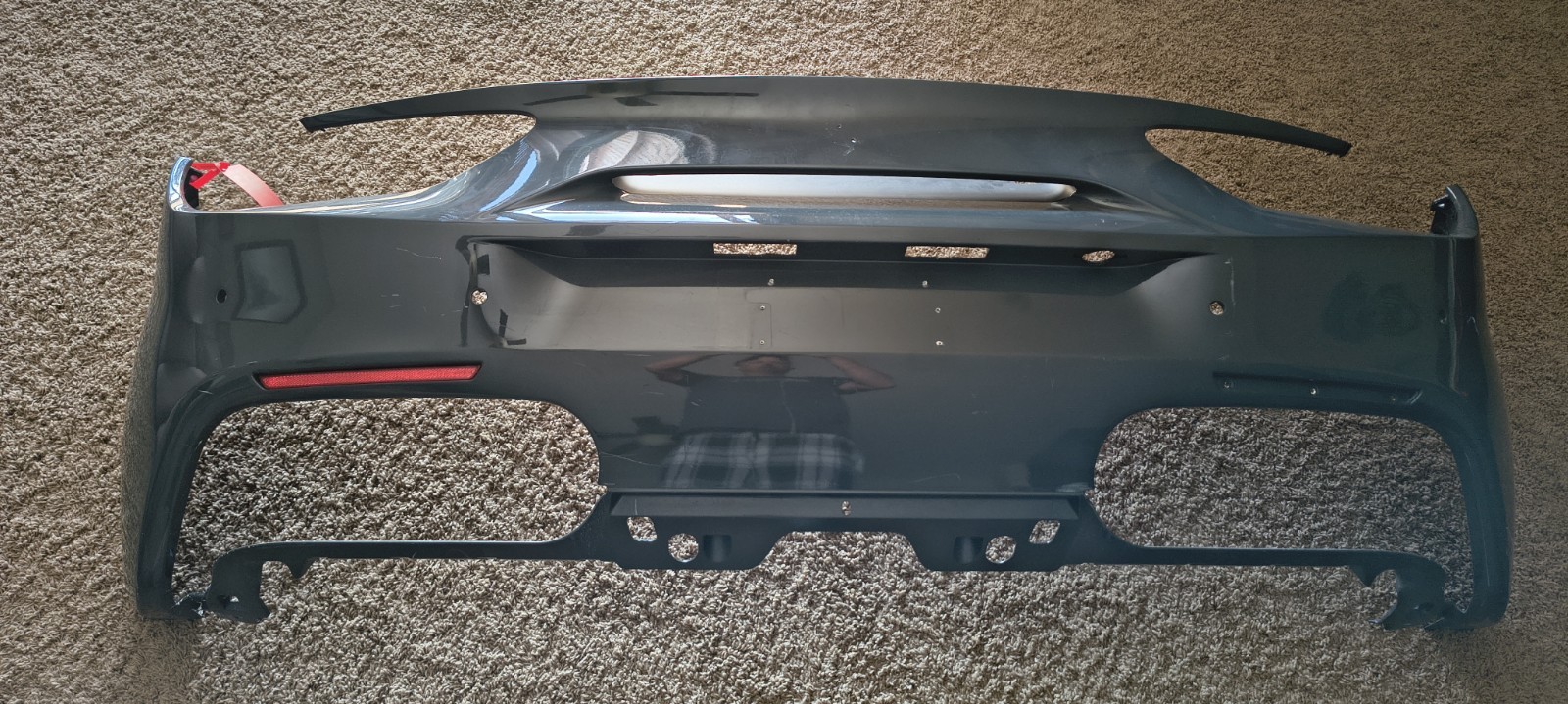 *Damaged* Ferrari 488 GTB Spider Rear Bumper Cover 86637900 2016 - 2019 OEM
