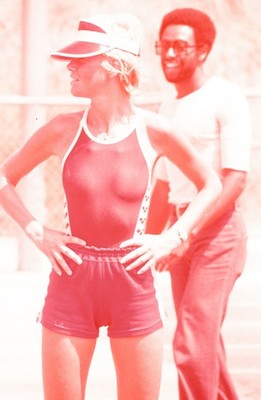 LMP97-008 1977 Britt Ekland Us Against the World Event Orig 35mm COLOR SLIDE