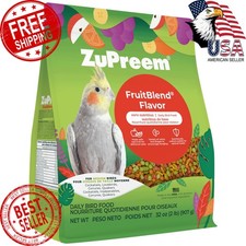 ZuPreem FruitBlend Bird Food 2 lb Bag Medium