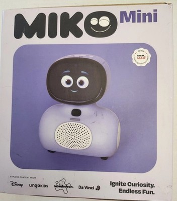 ♡miko♡ Miko Mini Voice First AI Learning Coach Purple NEW SEALED BOX | eBay
