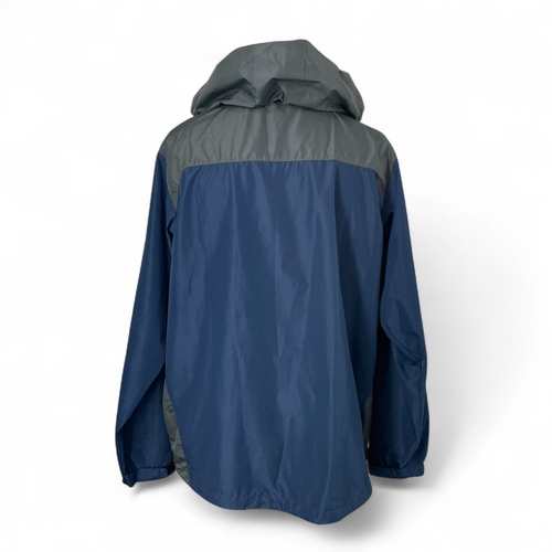 Frogg Toggs M/L Blue Gray Lightweight Hooded Rain Jacket Packable Outdoor Unisex - Picture 5 of 23